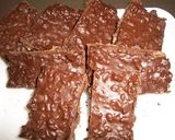 Foto del paso 4 de la receta: Barritas navideñas de chocolate y avena