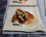 Foto del paso 3 de la receta: Saquitos de hojaldre rellenos de queso, conserva y nueces
