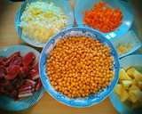 Foto del paso 1 de la receta: Cocido de garbanzos pedrosillanos