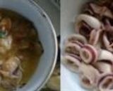 Foto del paso 2 de la receta Tallarines con frutos de mar