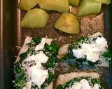 Foto del paso 4 de la receta: Bacalao a la espalda gratinado con espinacas