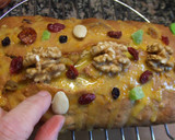 Foto del paso 8 de la receta: Plum-cake navideño con azucarado de naranja