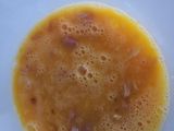 Omelette con jamón 
