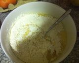 A picture of step 4 of Apple and Orange Yogurt Cake.