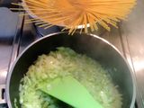 Espaguetis con sabor japonés