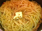 Espaguetis con sabor japonés