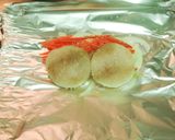 Foto del paso 4 de la receta: Papillote de merluza con salsa de "misomayo"