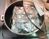 Foto del paso 11 de la receta: Papillote de merluza con salsa de "misomayo"