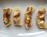 Foto del paso 1 de la receta Pincho de plátano y canela acompañado de setas siitake y queso