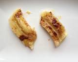 Foto del paso 2 de la receta Pincho de plátano y canela acompañado de setas siitake y queso