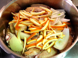Alitas de pollo "teriyaki" en olla de presión