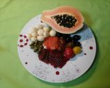 Foto del paso 1 de la receta: Ensalada de papaya 
