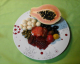 Foto del paso 1 de la receta: Ensalada de papaya 