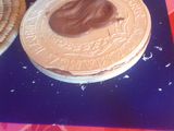 Tarta de obleas y nutella con coco