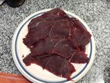 Milanesas de ciervo