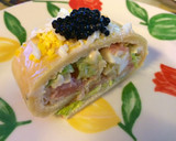 Foto del paso 7 de la receta: Brazo de salmón ahumado y huevo