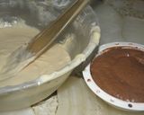 Foto del paso 1 de la receta: Torta cebra sabor chocolate y banana