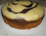 Foto del paso 3 de la receta: Torta cebra sabor chocolate y banana
