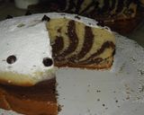 Foto del paso 4 de la receta: Torta cebra sabor chocolate y banana