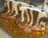 Foto del paso 5 de la receta: Torta cebra sabor chocolate y banana