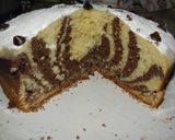 Foto del paso 6 de la receta: Torta cebra sabor chocolate y banana