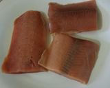 A picture of step 1 of Baked Salmon with Citrus Sauce.
