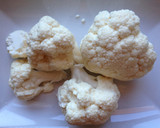 Foto del paso 1 de la receta: Rebozado de coliflor con crema de puerros