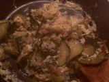 Revuelto de zapallitos zucchinis