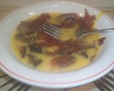 Foto del paso 5 de la receta: Tortilla de jamón serrano, setas y queso