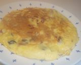 Foto del paso 9 de la receta: Tortilla de jamón serrano, setas y queso