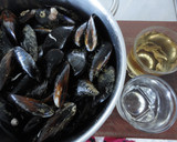 Foto del paso 1 de la receta: Sopa de mejillones