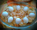 Foto del paso 3 de la receta: Gratinado de patatas con bacalao y huevos duros