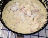 Foto del paso 9 de la receta: Macarrones con salsa blanca de pollo y bacon