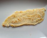 Foto del paso 7 de la receta: Carpaccio de calabaza relleno de pechuga de pollo acompañado de reducción de soja y mandarina