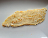 Foto del paso 7 de la receta: Carpaccio de calabaza relleno de pechuga de pollo acompañado de reducción de soja y mandarina
