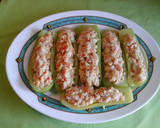 Foto del paso 4 de la receta: Calabacines rellenos de cangrejo