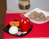 Foto del paso 1 de la receta: Carne mechada en salsa