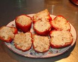 Foto del paso 3 de la receta: Pimientos tricolor rellenos