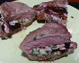 Foto del paso 7 de la receta: Bife de chorizo relleno