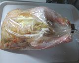 Foto del paso 4 de la receta: Pollo relleno con patatas jugosas