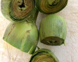 Foto del paso 1 de la receta: Alcauciles mediterráneos