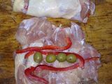 Jamoncito de pollo relleno