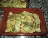 Foto del paso 3 de la receta: Patatas hervidas con un toque de horno