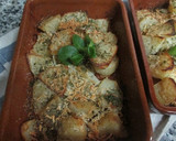 Foto del paso 4 de la receta: Patatas hervidas con un toque de horno