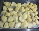 Foto del paso 5 de la receta Lomo relleno de encurtidos dulces con patatas doradas