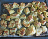 Foto del paso 6 de la receta: Lomo relleno de encurtidos dulces con patatas doradas