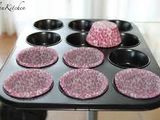 Cupcakes copetes de rosa