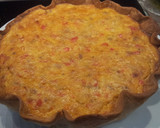Foto del paso 7 de la receta: Quiche de atún con pimientos rojos