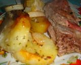 Foto del paso 9 de la receta: Vacío al horno con papas y batatas