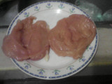 Pechuga deshuesada con jamón y queso